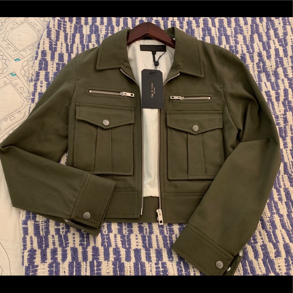 Rag N Bone Size 00 Jacket Brand New